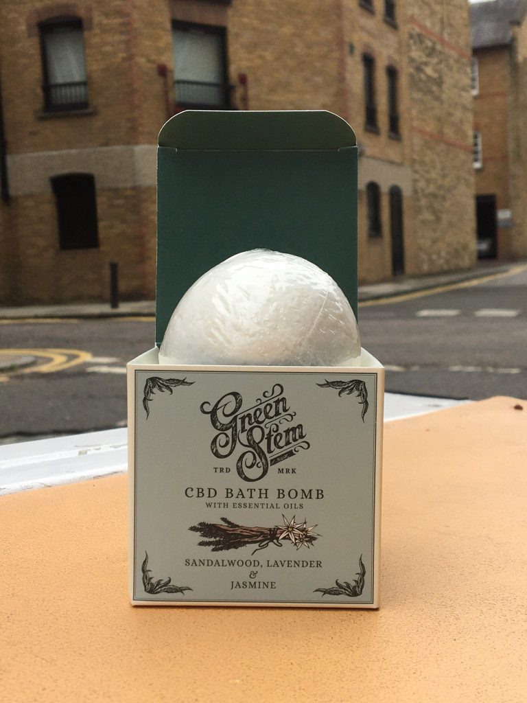 Green Stem CBD Bath Bomb