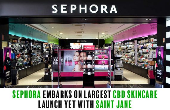 Sephora Embarks On Largest CBD Skincare Launch Yet With Saint Jane